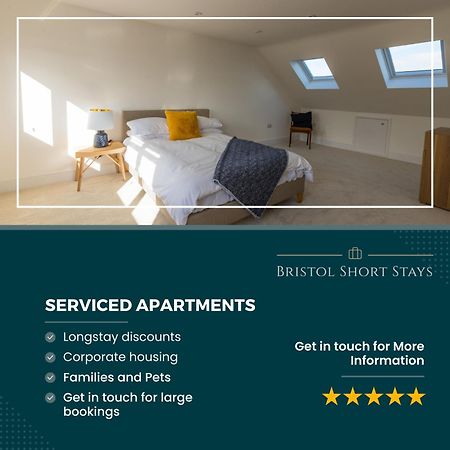 브리스틀 Amazing New 3 Double Bed House In Staple Hill! 아파트 외부 사진